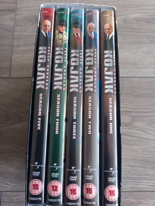Kojak serial 5 sezonów dvd