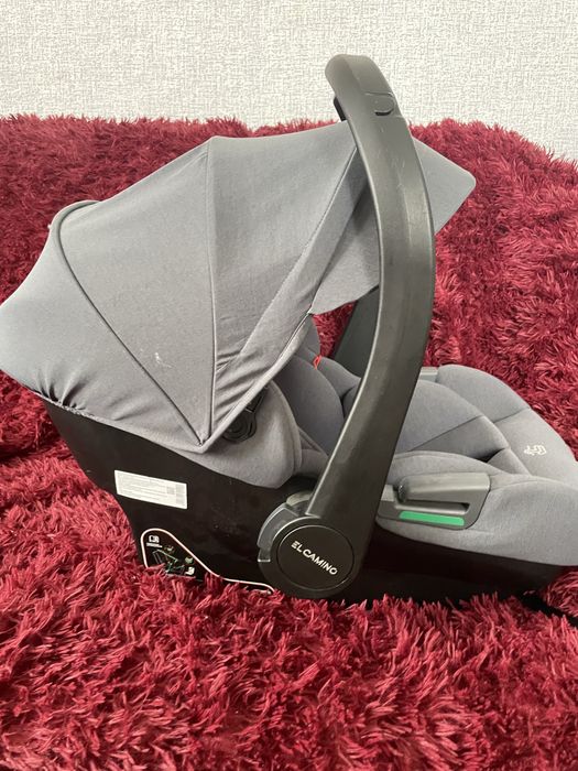 Автокрісло 40–87 см El Camino ME 1186 i-KEEP Melange Rock Gray/Сірий