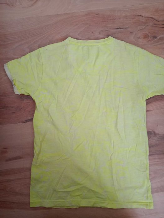 Petrol indsustries żółty t-shirt z krótkim rękawem r. 152