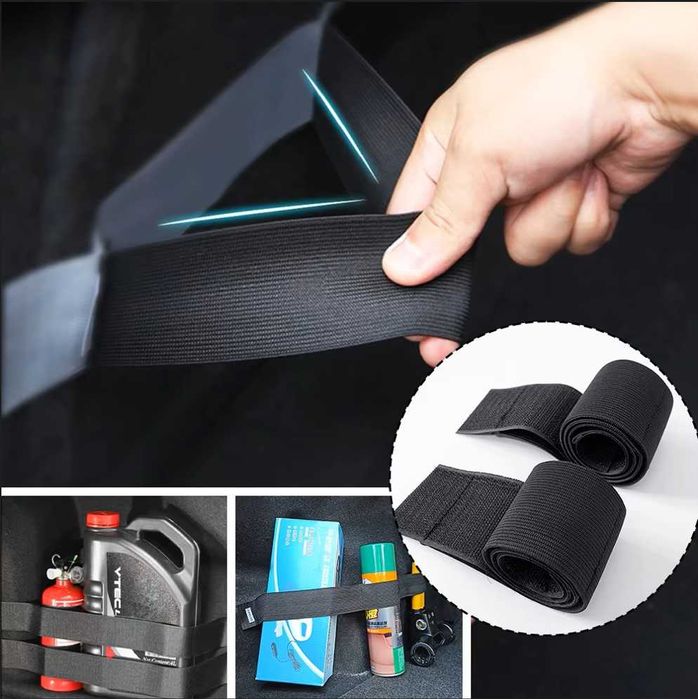 Cinto organizador porta-bagagens com velcro - 40cm
