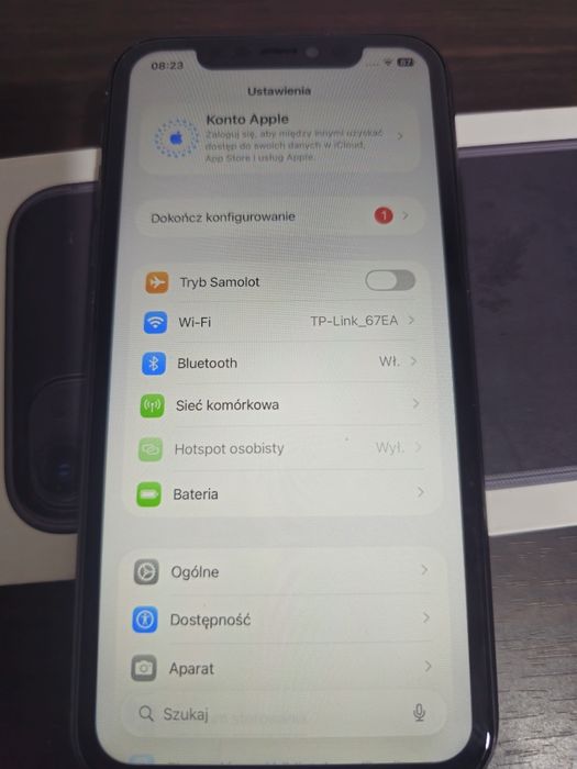iPhone 11 83% nowy ekran