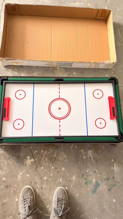 Mini Jogo 3 em 1 "Stats" (snooker, ténis de mesa e discos)