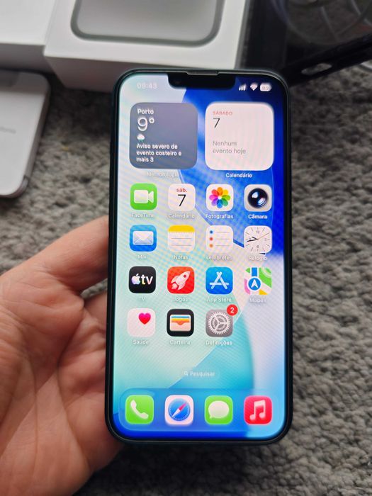 Iphone 14 128gb quase novo com factura