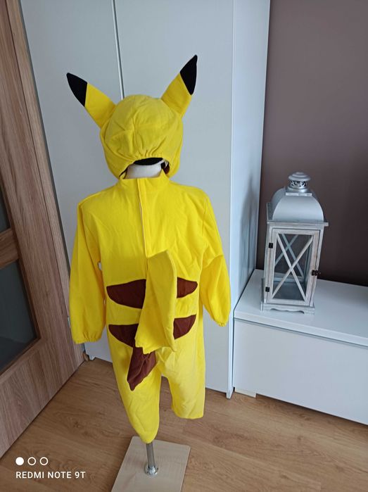 Strój karnawałowy POKEMON PIKACHU kostium przebranie 110/116 (150)