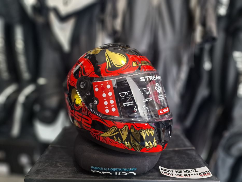 Kask LS2 FF808 Stream II Drako Hełm !Pytaj o dostępność rozmiarów!