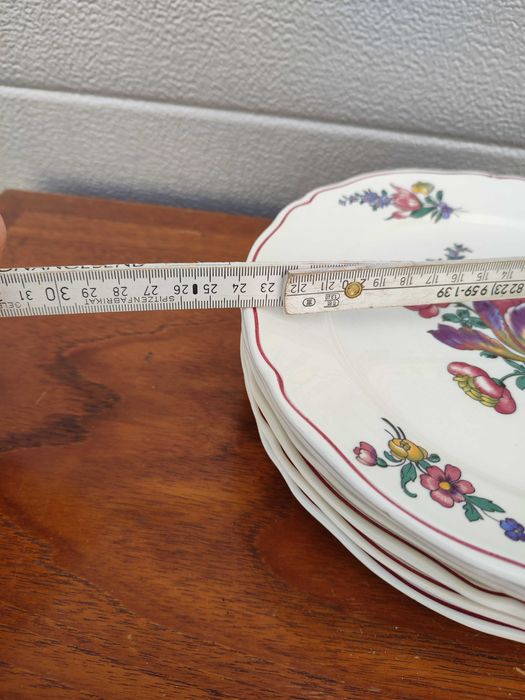 Porcelanowe talerze Obiadowe Villeroy & Boch Alsace Design - vintage