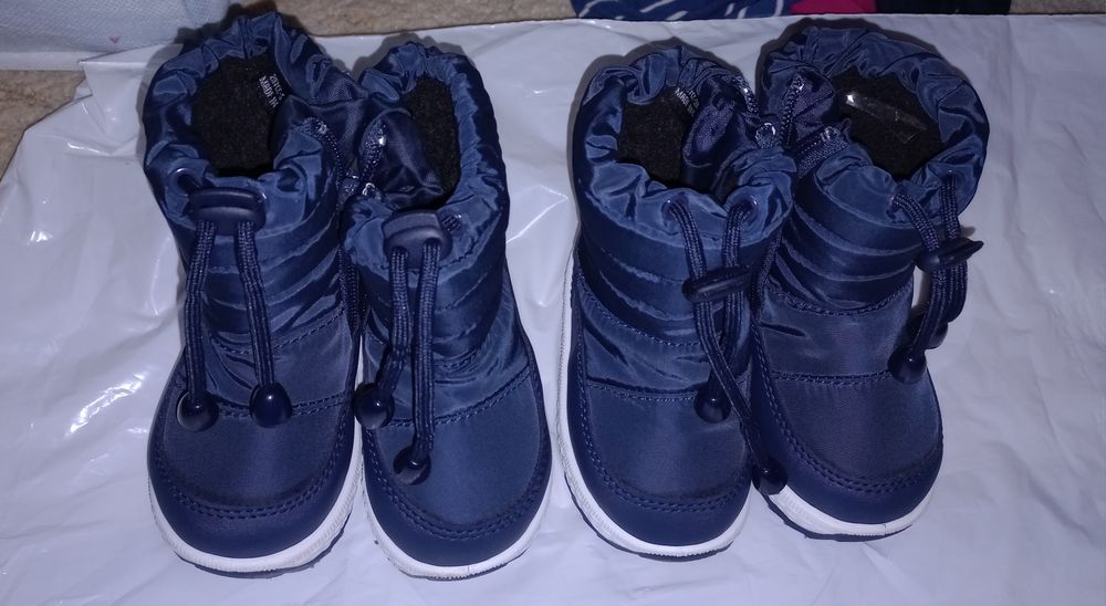 Зимові, теплі сапожки, дутіки sinsay розмір 21, 20