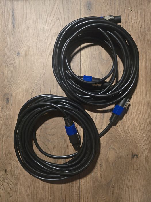 Pronomic 00016456 BOXSP1-10 Kabel Do Głośnika DJ PA, Czarny, 10 m
