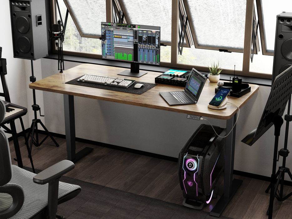 Stelaż / stół / biurko elektryczne maidesite t2 pro plus 125kg udzwigu