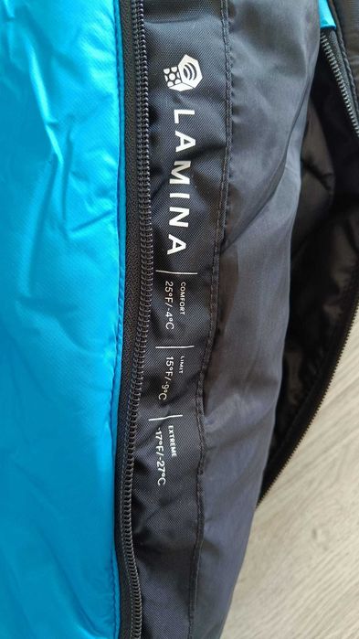 Saco cama Mountain Hardwear Lamina -9ºC como novo