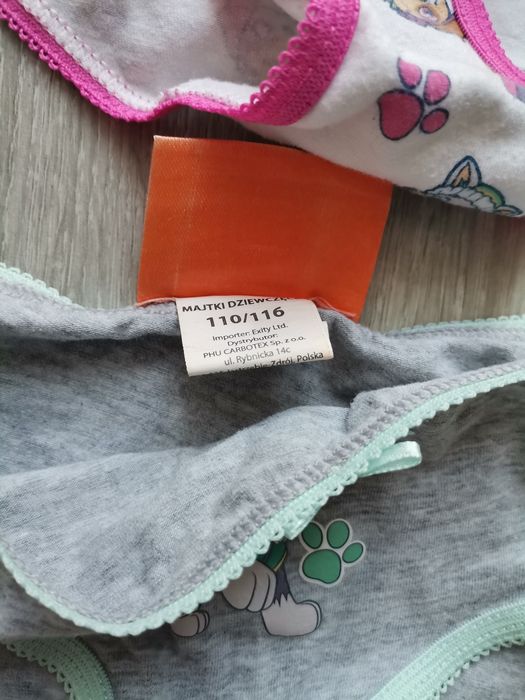 Majtki dla dziewczynki 110/116