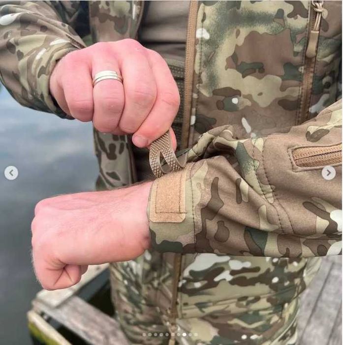 Тактичний костюм софтшелл чоловічий теплий флісовий ЗАХИС ТА КОМФОРТ