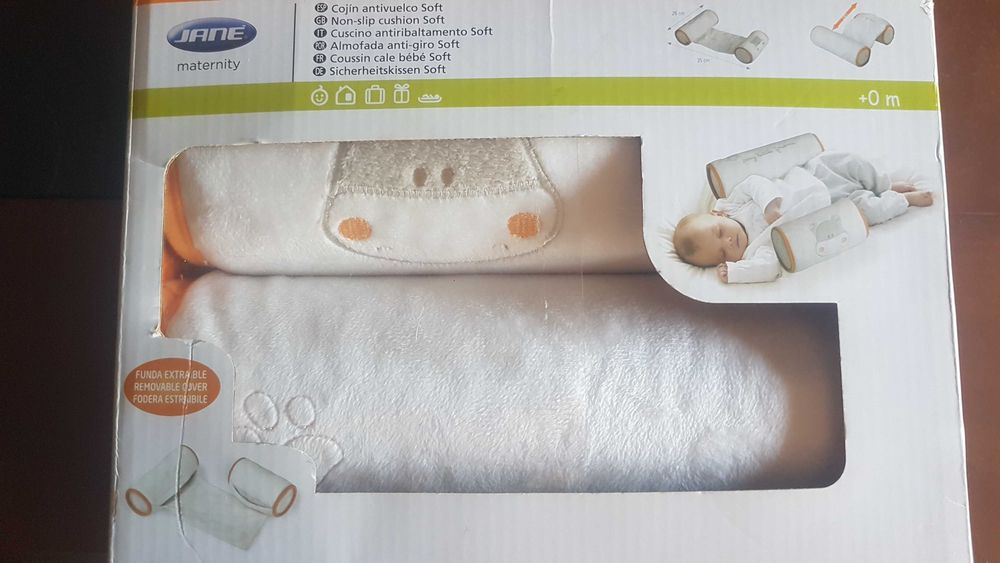 Almofada para Bebé Ergonómica Anti-giro Soft