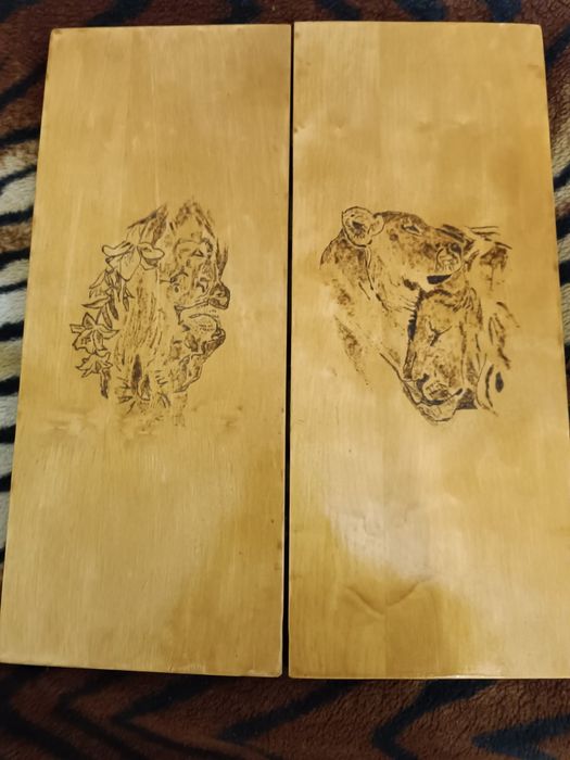 Нарды ручной работы