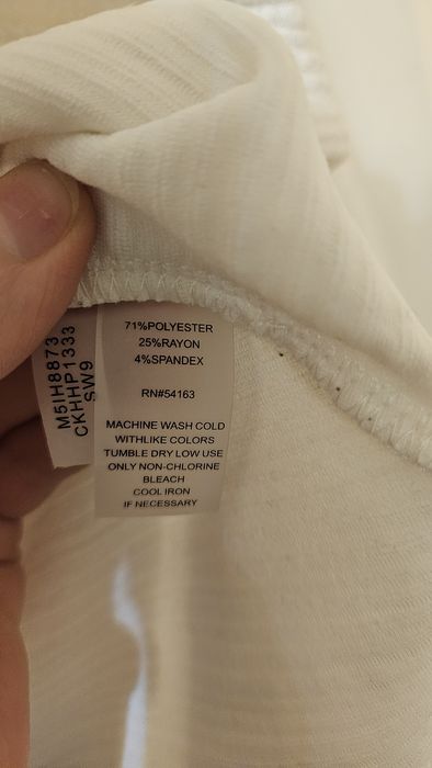 Bluzka Calvin Klein S ecru