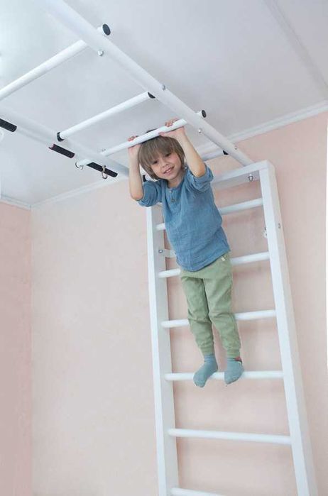 Drewniana drabinka gimnastyczna Luna | drabinka pozioma