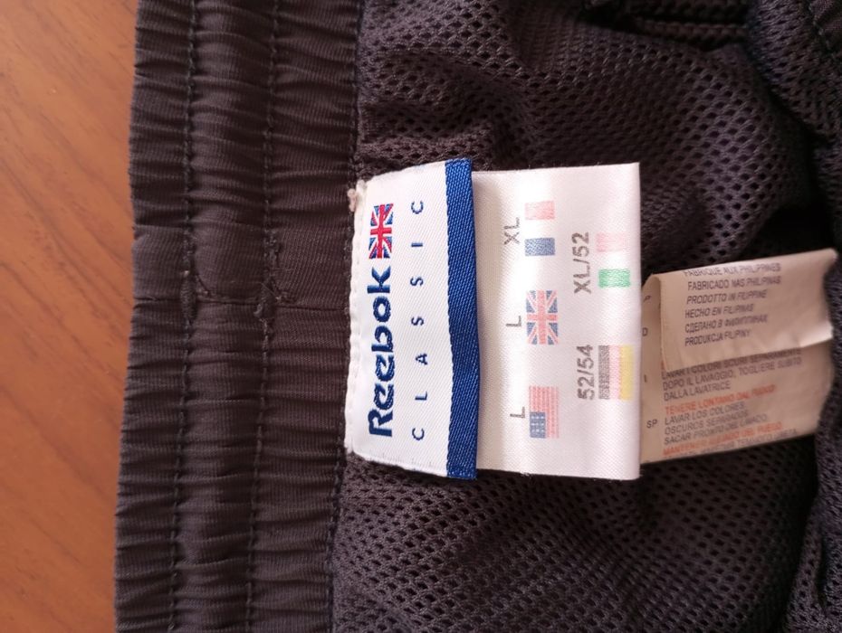 Calças Reebok Tamanho XL