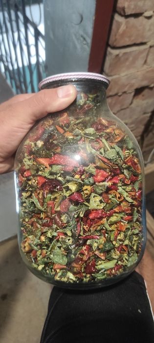 Перцюга сушена міцнна 25 року 500гр