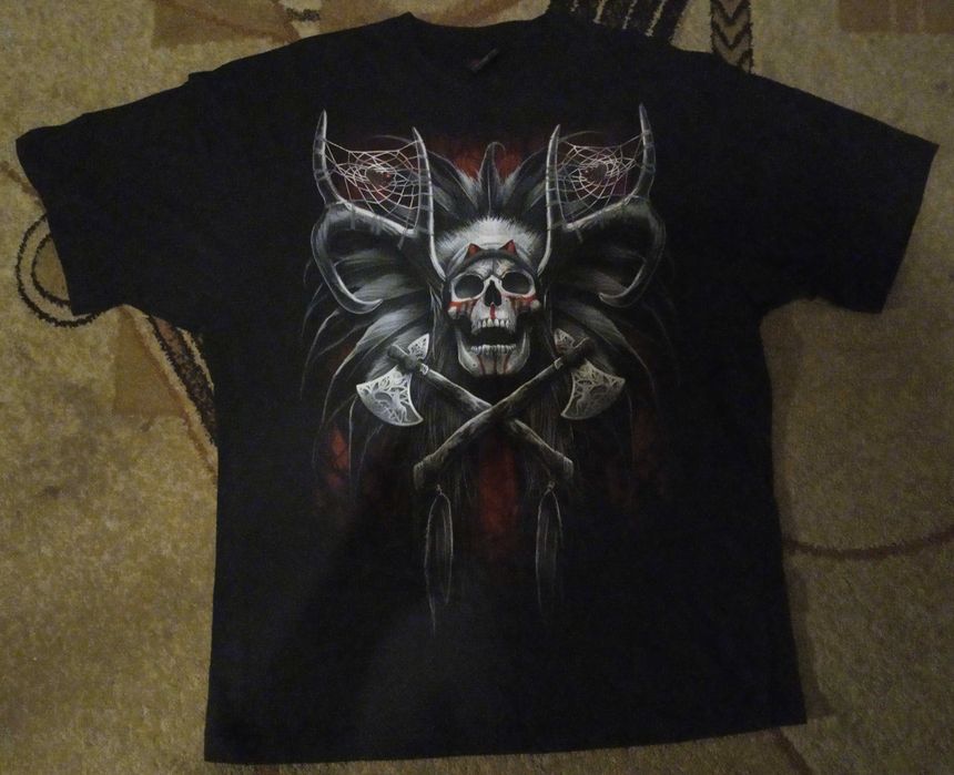 Koszulka męska Indianin Marzenia Totem XXL  SPIRAL