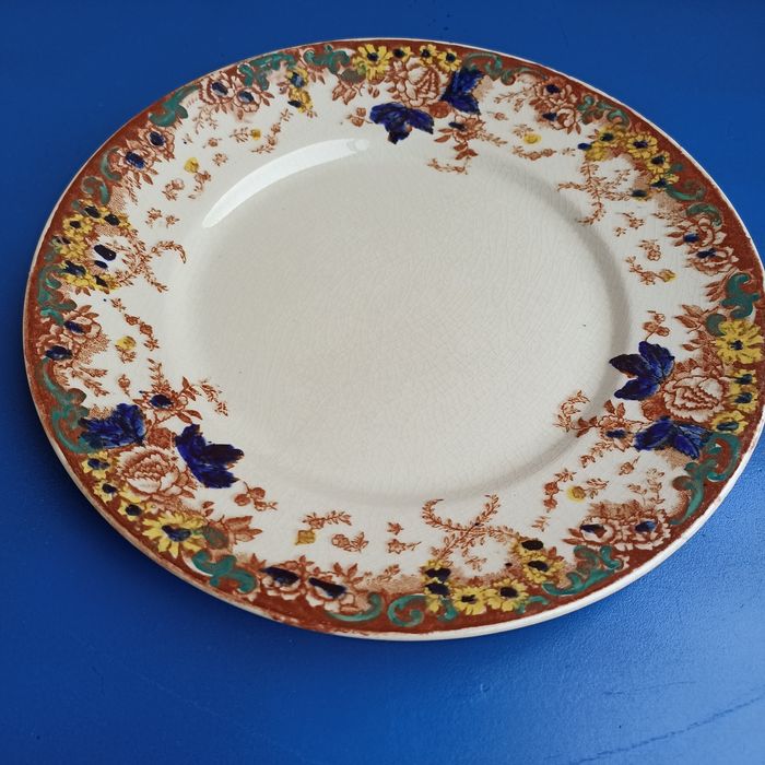 Prato raso Sacavém Gilman Cta motivo Excelsior policromático