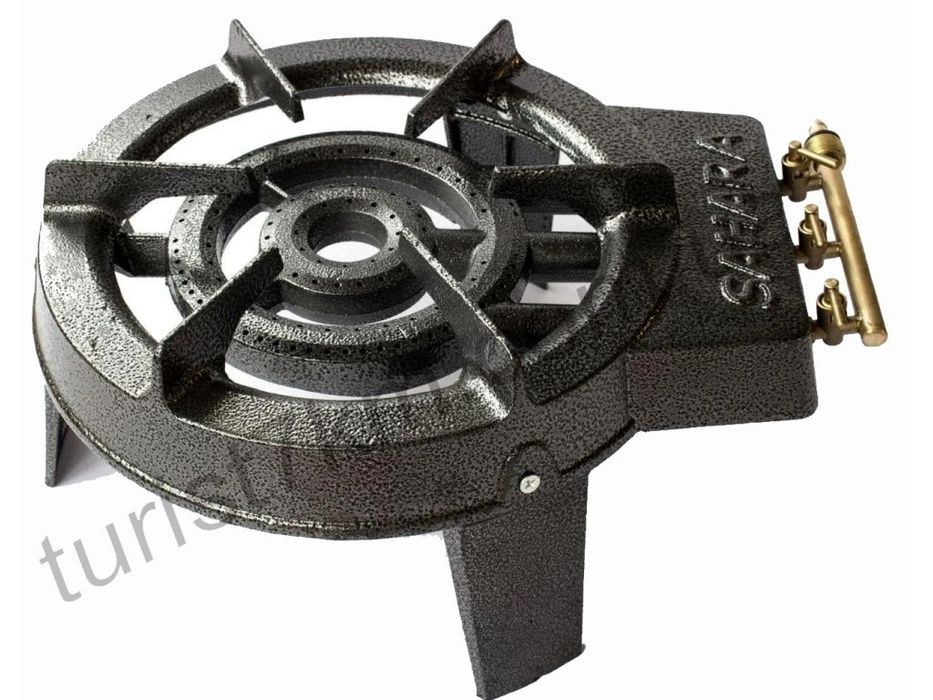 Чугунная газовая ОПТ плита "Sarra" 9,2 кВт на 3 контура горения Подроб