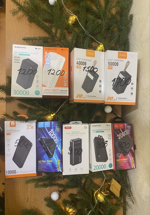 Повербанк Power bank Borofone/Hoco/XO/Tugii .Якісні по адекватній ціні