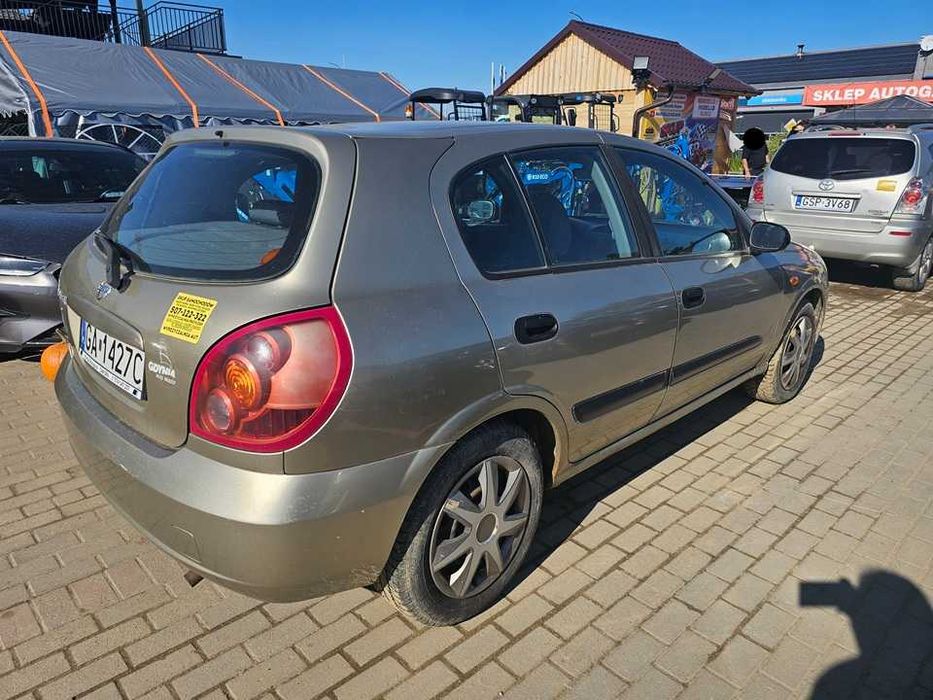 Nissan Almera 2003r/1.8benzyna/114KM/okazja/tanio