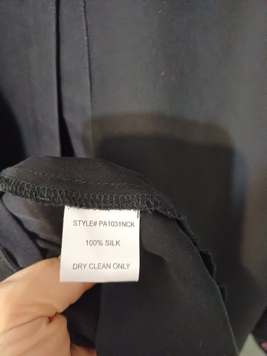 Elegancka bluzka damska, 100% jedwab, Parker r. S