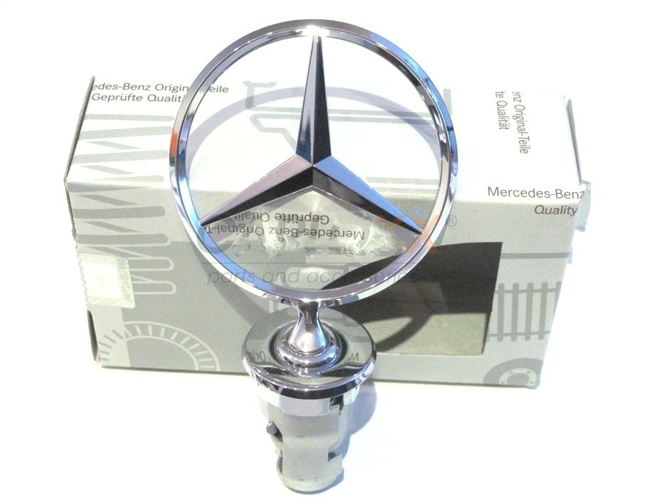 Símbolo estrela capot Mercedes w201 123 124 126