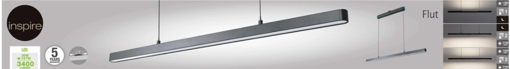 Candeeiro suspenso LED NOVO