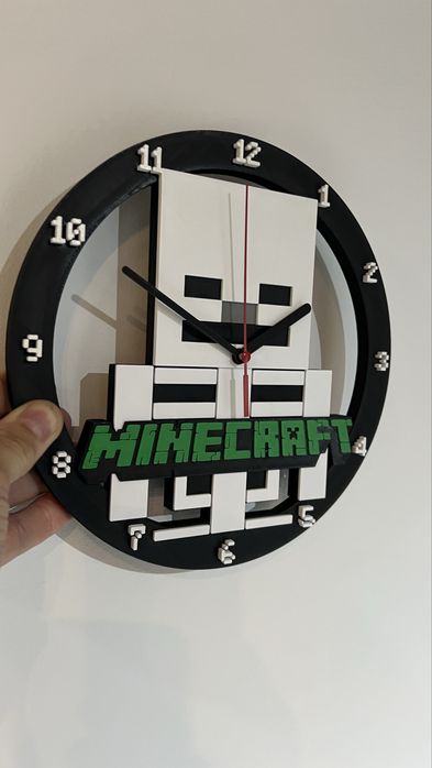 Zegar Minecraft.