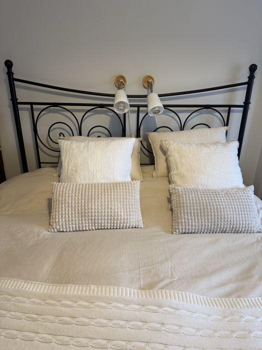 cama de casal ferro Ikea