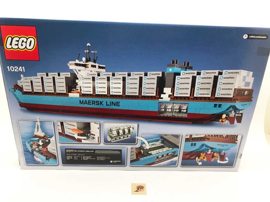 Navio Lego Creator 10241 - Maersk Line Triple-E - NOVO, SELADO