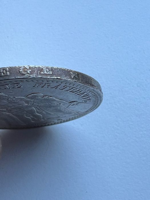 Francja Herkules 5 Francs 1873 srebro 25 gram