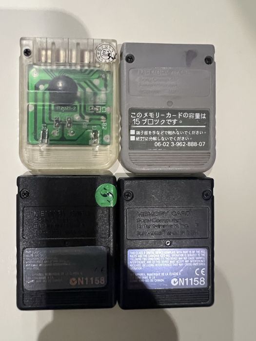 Продам карту  памяти на Sony PlayStation 1/2