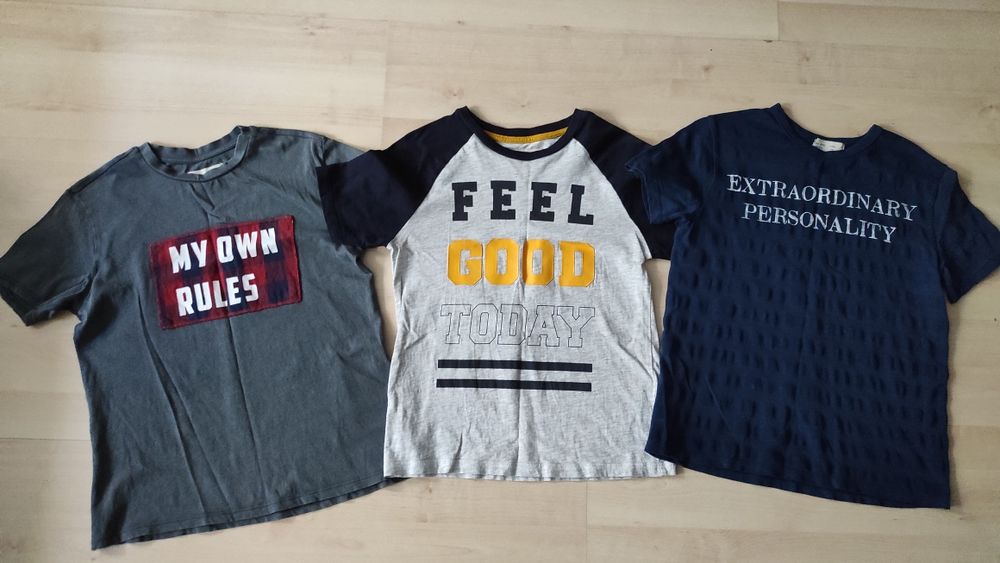 Koszulki chłopięce Zara Boys rozm 116