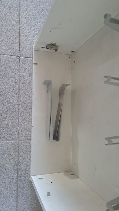 Sapateira com espelho