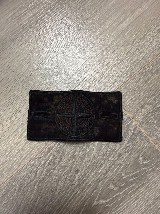 патч stone island offdye black оригинал