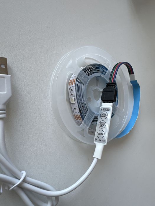 LED стрічка 2м RGB 5V USB