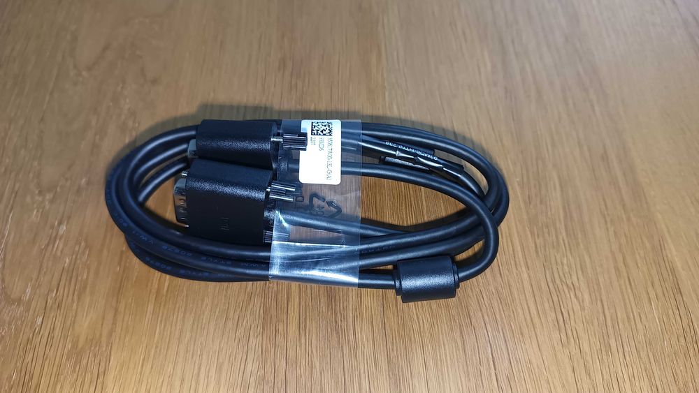 Oryginalny, nowy kabel firmy DELL do monitora VGA - VGA