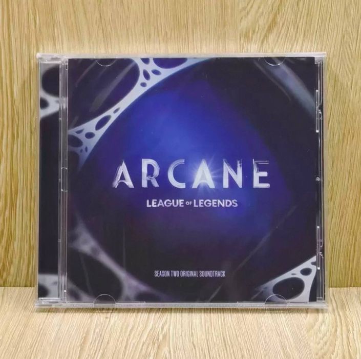 CD диск із піснями Arcane другий сезон. CD Arcane 2 music playlist