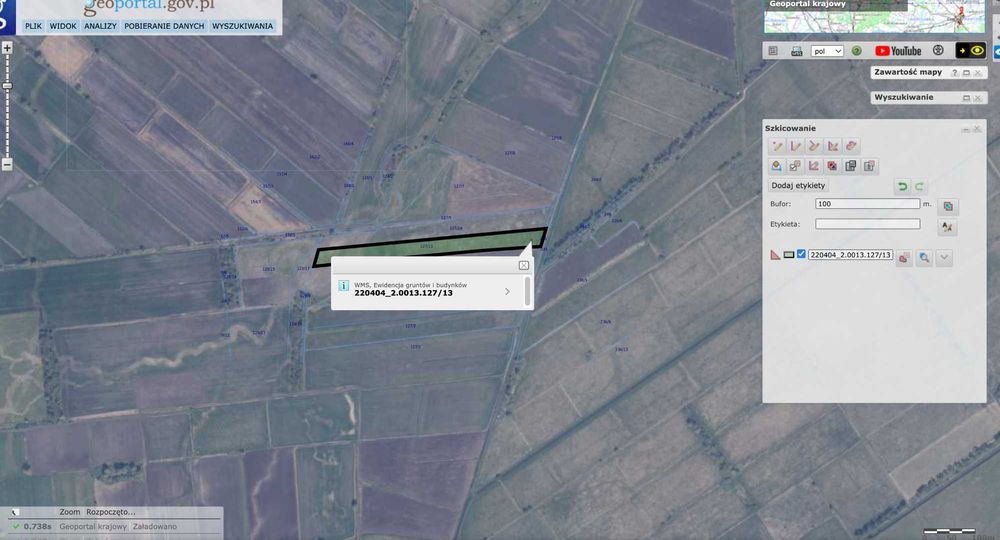 Działka inwestycyjna 5 min od Pruszcza Gdańskiego – ogromny potencjał