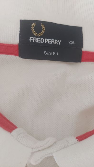 Fred Perry koszulka polo biała
