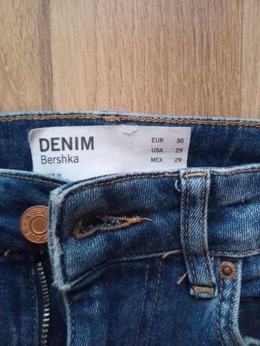 Jeansy męskie Bershka Denim