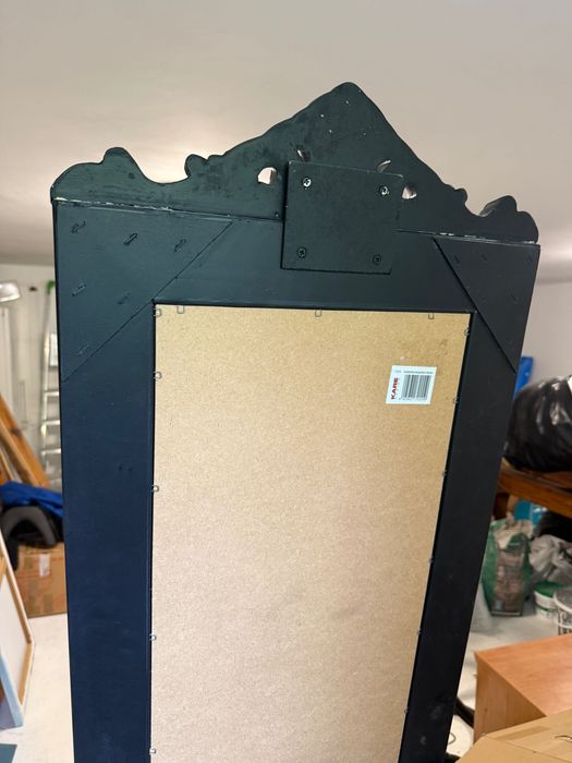 Lustro stojące KARE Design Baroque Black 180 × 44 cm