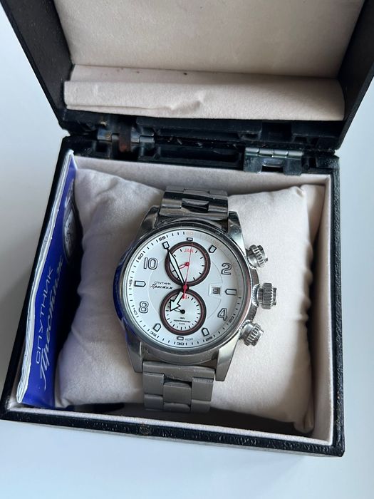 Електронно-механічний годинник «Спутник Престиж» модель HM-1E254