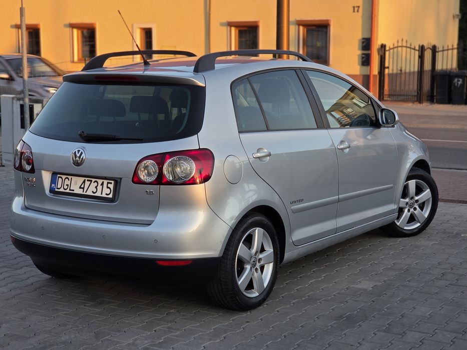 VW Golf Plus 1.6 MPI 2008 Rok Plus LPG mały przebieg