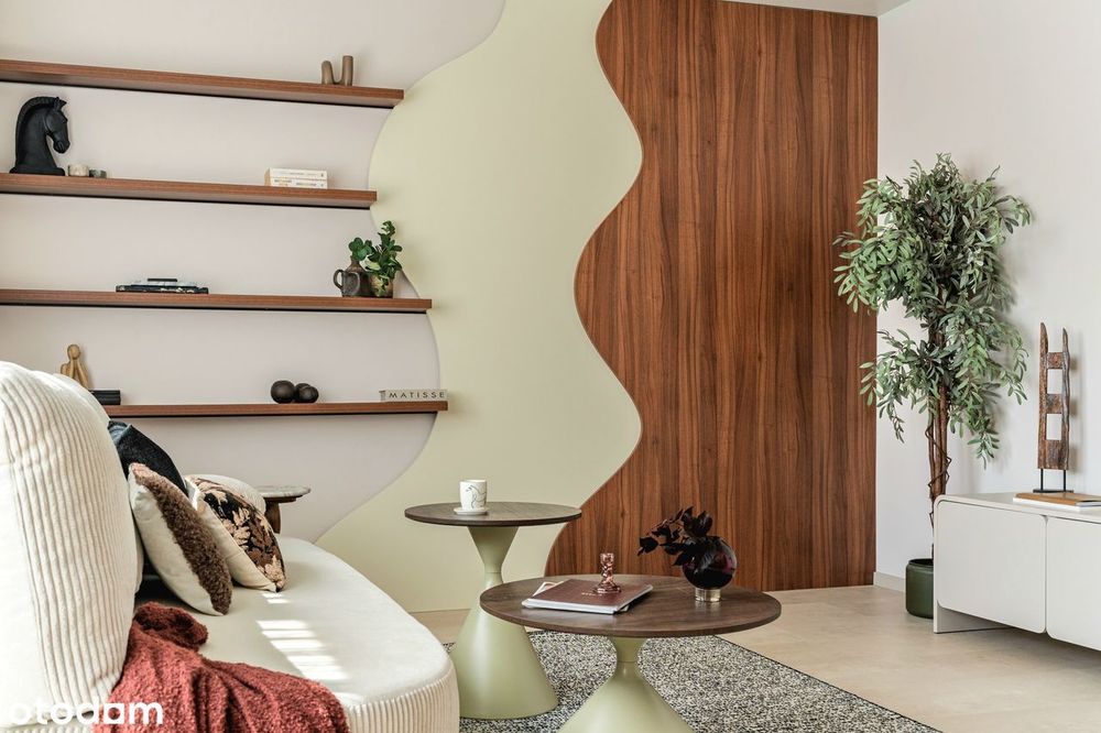 Nowoczesne 2-pokojowe mieszkanie z osobną kuchnią, 47 m²