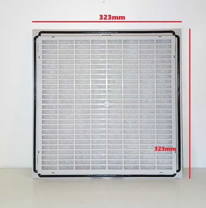 Grelha de ventilação com filtro