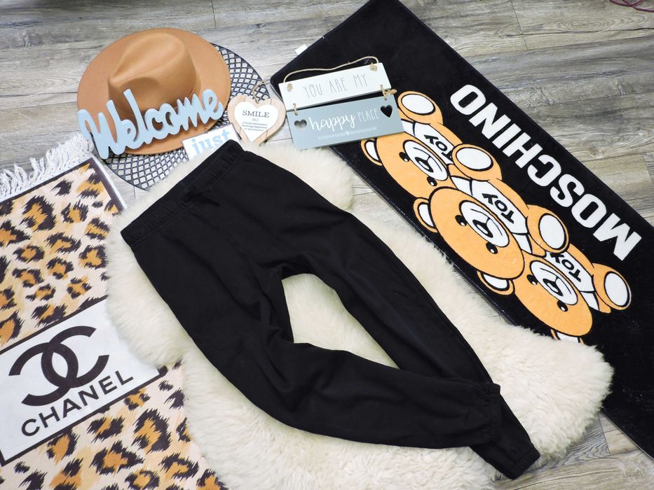 H&M - spodnie dresy joggersy r 152